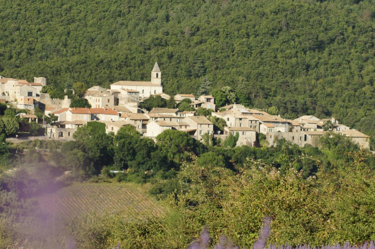 La Claveliere Otel Saint-Auban-sur-lʼOuvèze Dış mekan fotoğraf
