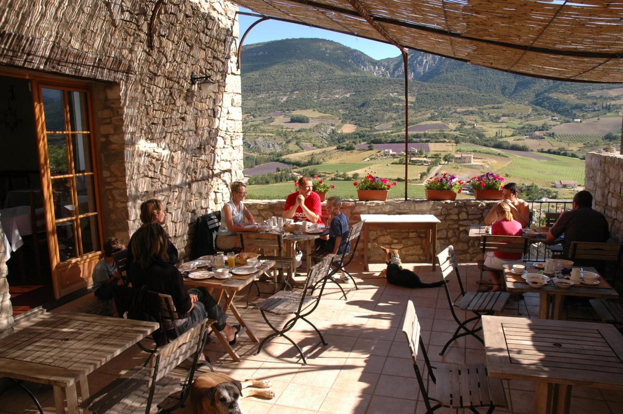 La Claveliere Otel Saint-Auban-sur-lʼOuvèze Dış mekan fotoğraf